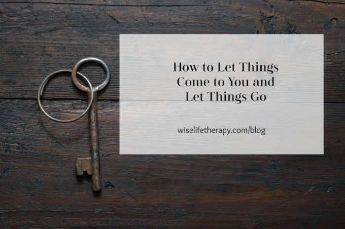 How to actually let things go