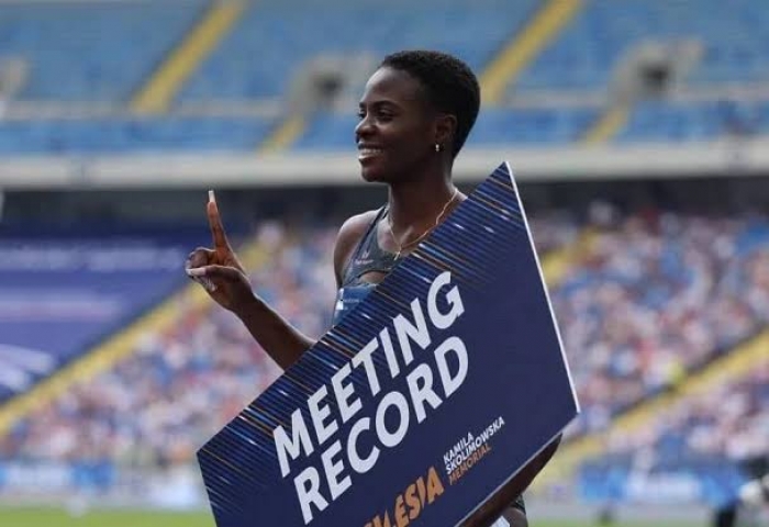Tobi Amusan sets another record in Poland