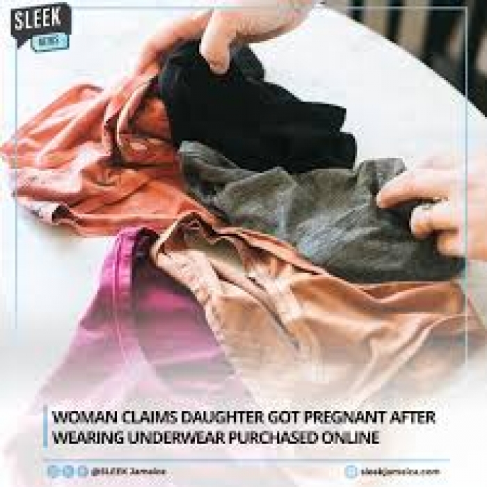 Woman claims daughter became pregnant by wearing underwear purchased online